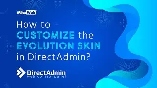 How to Customize the Evolution Skin in DirectAdmin? | MilesWeb