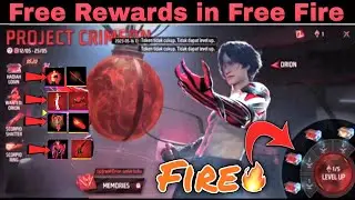 Free 🔥 Project Crimson Event Free Rewards 2023 | FF New Event | Free Fire New Event |Project Crimson