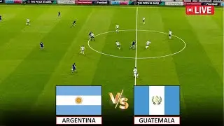 🔴Live : Argentina vs Guatemala I I Efootball Pes 2021 GAMEPLAY