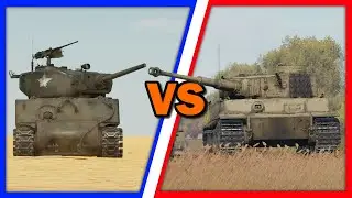 Does The Sherman Jumbo Beat the Tiger 1 In War Thunder?