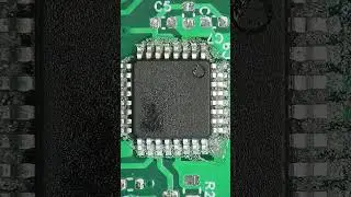 Soldering microcontroller with hot plate#electronic #electroventures #uc #microcontroller #solder