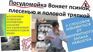 Реальные способы избавиться от запаха в посудомоечной машине. Запах плесени и сырости можно удалить