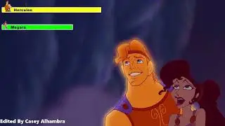 Hercules vs. Hades with healthbars