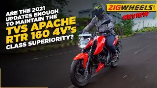 2021 TVS Apache RTR 160 4V Road Test Review | Best 160cc Commuter In India? | ZigWheels.com