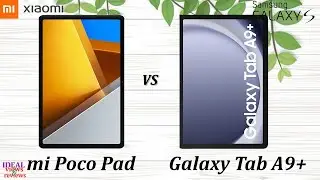 xiaomi Poco Pad vs Samsung Galaxy Tab A9 Plus 5G