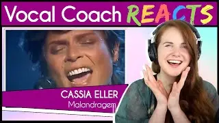 Vocal Coach reacts to Cássia Eller - Malandragem (Live)
