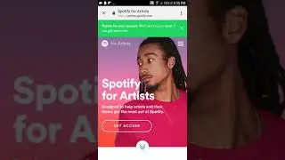 How to get access to your Spotify account edit your bio design your page using distrokid