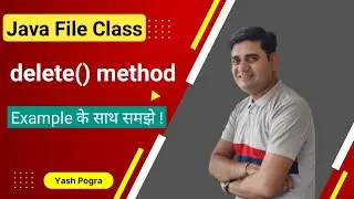 How to delete file in java | java delete file from path | delete method in java