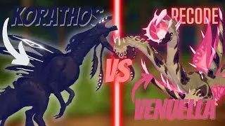 KORATHOS VS VENUELLA | Creatures of Sonaria Recode