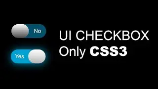 How To Create UI Checkbox Button Using HTML and CSS | Checkbox Button