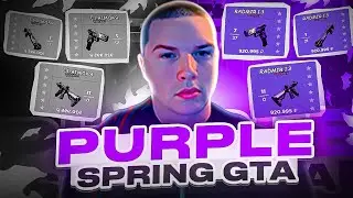 СЛИВ ФИОЛЕТОВОЙ СБОРКИ PURPLE SPRING GTA / РАДМИР РП 7.0 / RADMIR RP 7.0