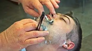 Haircut and Straight Razor Shave at Trenton Barber & Beauty