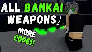 ALL BANKAI WEAPONS in Peroxide (CODES)