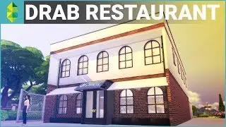 The Sims 4 Build - Drab Restaurant (Real-time Build)