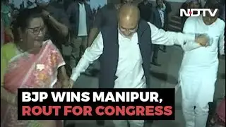 Manipur Election Results:  BJP Wins Manipur, Rout For Congress