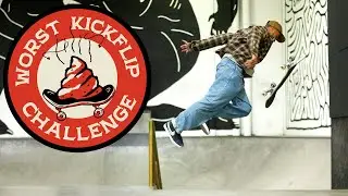 Eric Koston's WORST Kickflip Challenge