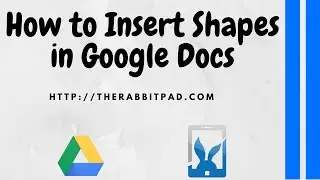How to Insert Shapes in Google Docs