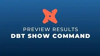 How to Run Queries from the Terminal (dbt Show Command)