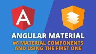 Angular Material #6 - Components and Using First Component
