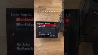 Is your computer slow when editing videos? Turn on Proxy Recording in your Sony camera!