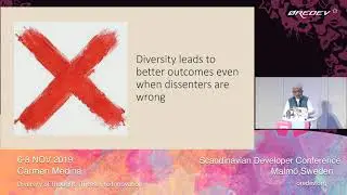 Carmen Medina - Diversity of Thought - The Key to Innovation | Øredev 2019