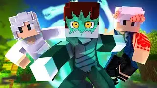 MINECRAFT SÓ QUE... 𝗡𝗔 NOVA ADDON NARUTO JEDY CRYSTAL !! ‹ Ine ›