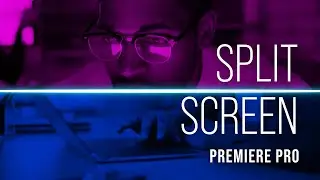 Split Screen Impact Transition Template for Premiere Pro