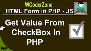 How to get value from checkbox in php - English Tutorial