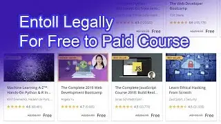 How to Enroll  in Any Paid Udemy Courses for Free 2019