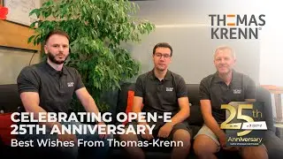 Best Wishes From Thomas-Krenn - Celebrating Open-E 25th Anniversary