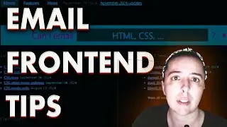 Frontend for the email