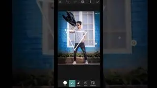 PicsArt Dual Tone Colour Editing Trick || Glowing Triangle Editing |