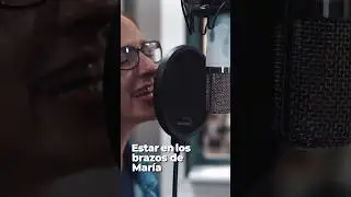 ¿Cómo sería, estar en los brazos de María? 🥹con 