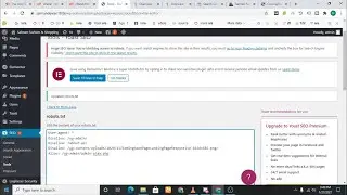#9 SEO basics 2021 | Create a Robots.txt file for WordPress