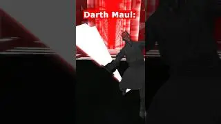 Darth Maul vs Obi-Wan Kenobi Be Like 