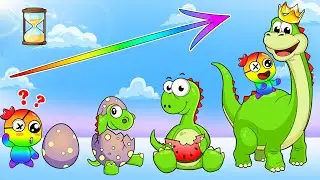 Prehistoric Dinosaur Lost In The World of Rainbow Friends - Rainbow Friends Animations