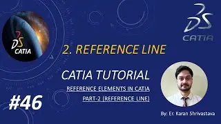 What is Reference line in CATIA in Hindi