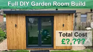 DIY Garden Room - Full Build in Under 15 minutes + Project Cost