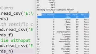 #CSV 1 : Transferring CSV Data into DataFrame