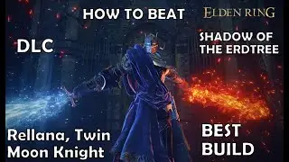Elden Ring  - Rellana, Twin Moon Knight Boss Fight - Elden Ring DLC (Shadow of The Erdtree)