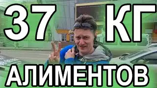 37 Килограммов алиментов!