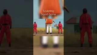 Sculpting Squid Game Dioramas