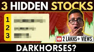 3 HIDDEN Stocks that may prove to be DARK Horses in 2024-2025 | Rahul Jain Analysis