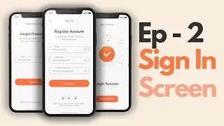 Login Page - Complete E-Commerce App Flutter UI - Ep 2 - Speed Code