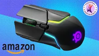 I bought a used Steel Series Rival 650 gaming mice from amazon.com [unboxing, condition] [ENG SUB]4K