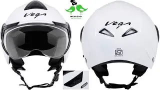 Vega | Verve white | Open Face Helmet (Women's, White, M)