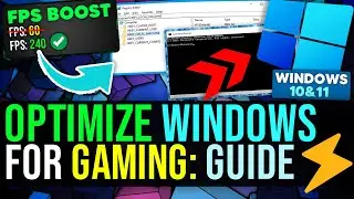 How to INCREASE FPS and Performance in Games!