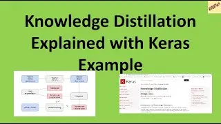 Knowledge Distillation  Explained with Keras Example | 