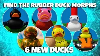 Find The Rubber Duck Morphs - 6 NEW Rubber Duck Morphs! [Desert Map] Roblox