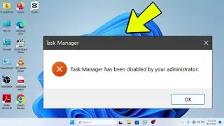 Task Manager has been Disabled by your Administrator - How to FIX